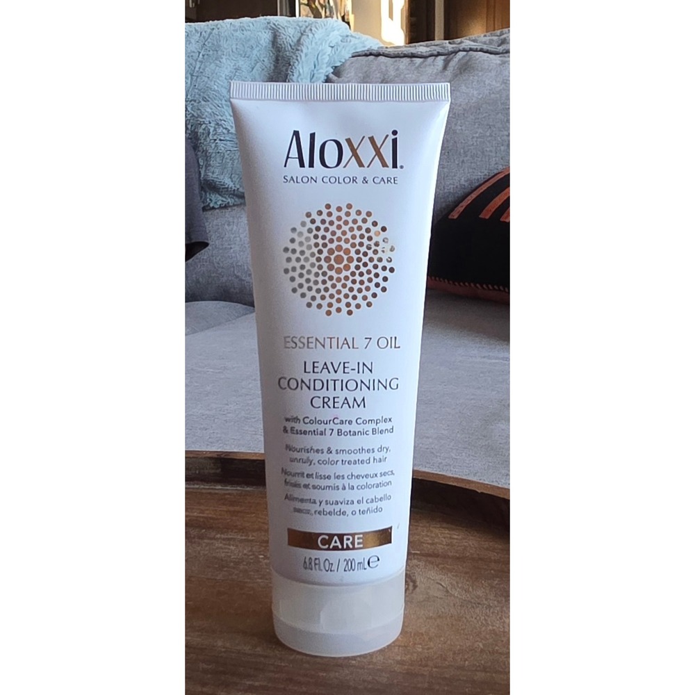 Aloxxi Essential 7 Oil Leave-In Conditioning Cream 6.8 fl oz 200ml ColourCare